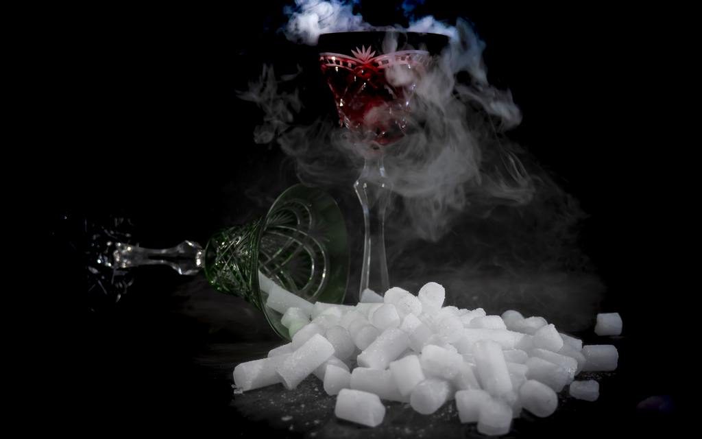 dry ice